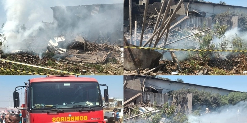 URGENTE: Caldeira de Fábrica de Doce explode, e deixa pessoas feridas em Sousa; Vídeo