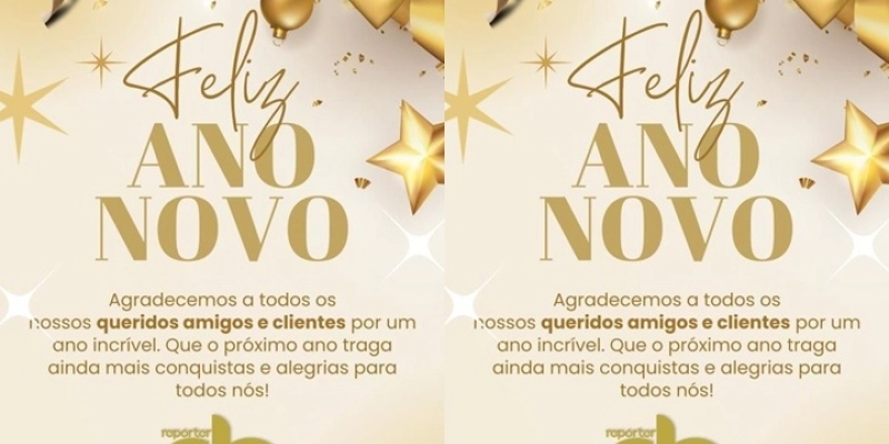 Votos de feliz ano novo de toda a Equipe do Portal REPORTERPB; Mais juntos em 2024 - Obrigado 