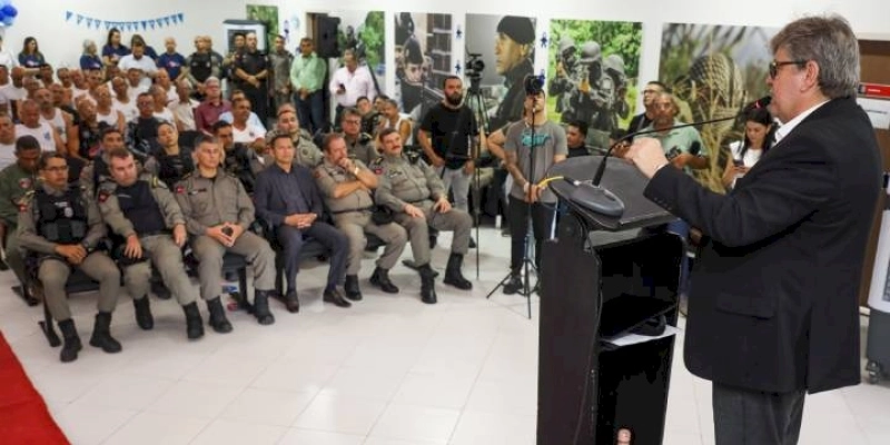 João Azevêdo garante ampliação de serviços de saúde para as Forças de Segurança em evento alusivo ao Novembro Azul