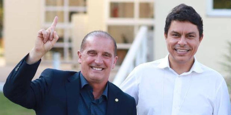 Eleições 2020: Ministro Onyx Lorenzoni anuncia apoio à candidatura de Raoni Mendes