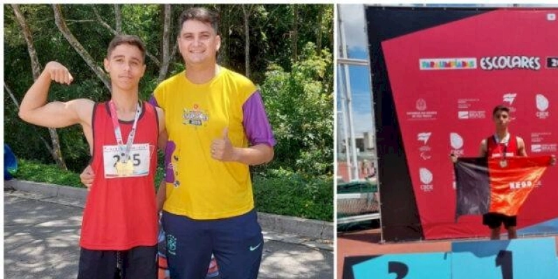 Aluno da Escola SESI supera desafios e se torna campeão brasileiro das Paraolimpíadas Escolares