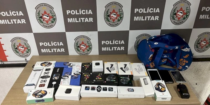 Operação Paradigma prende suspeito de assaltar loja de celulares