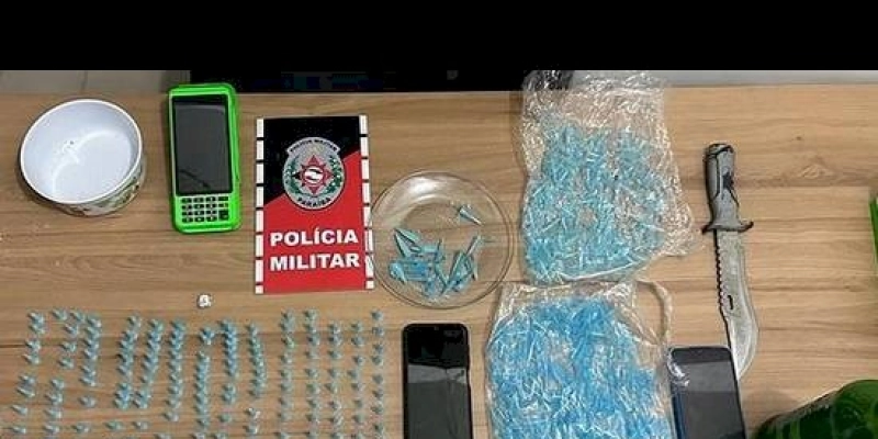 Policiais do BOPE prendem, em flagrante, suspeitos de tráfico de drogas em bar na cidade de Sousa