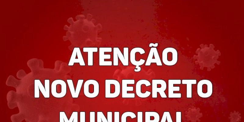 Prefeito decreta medidas restritivas no Combate ao Covid-19 em São José da Lagoa Tapada 