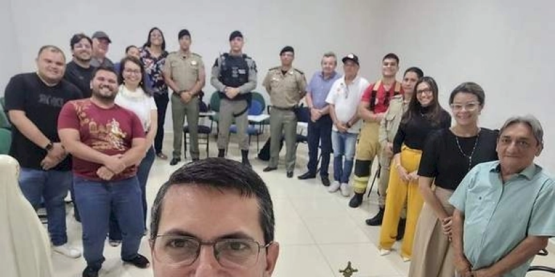 Polícia Militar participa dos preparativos para os festejos da Festa da Padroeira do município de Sousa