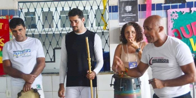 Projeto de capoeira faz sucesso nas escolas municipais de João Pessoa e empolga crianças e adolescentes