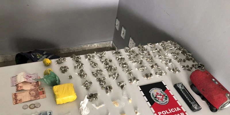 Polícia realiza apreensão de maconha e crack durante Operação Cidade Segura, no interior da PB 