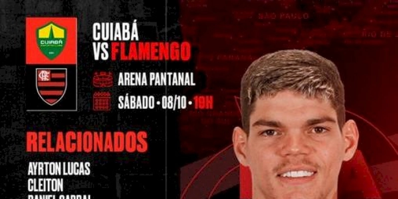 Brasileirão: Cuiabá encara Flamengo sem titulares na Arena Pantanal