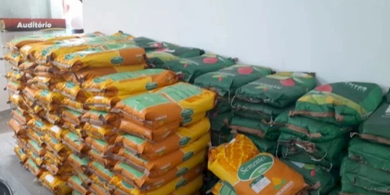 Mais de duas toneladas de sementes serão distribuídas para agricultores de Marizópolis 