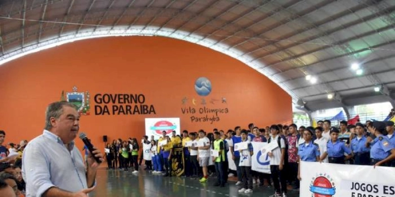 Jogos Escolares e Paraescolares da 1ª Regional de Ensino são abertos em João Pessoa
