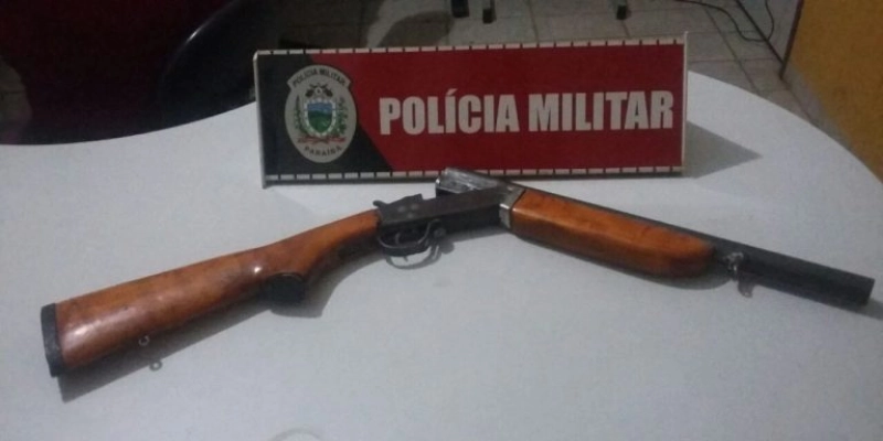 Após disparos de arma de fogo, ROTAM apreende Menores com espingarda 12 no Sertão