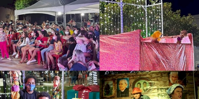 Teatro na Praça é uma atração a mais nas comemorações dos 60 anos do Município de Nazarezinho