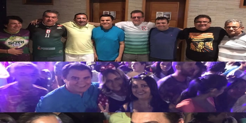 De olho em 2018, Santiago percorreu vários municípios do Sertão durante o carnaval.