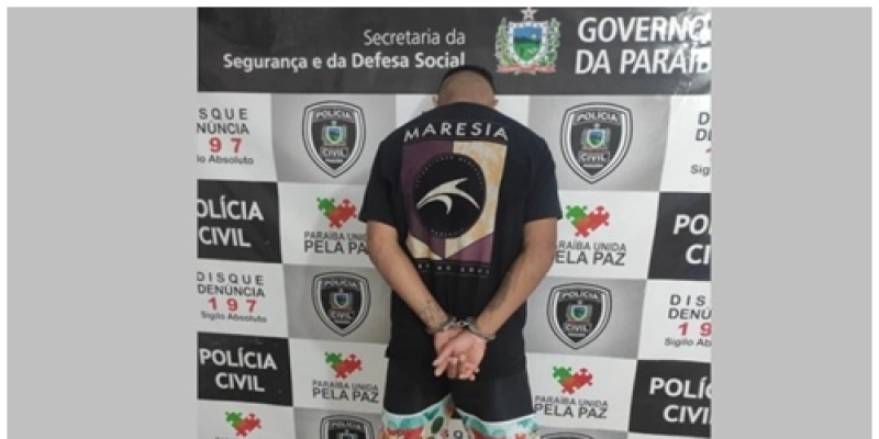 Homem é preso pelo crime de tráfico de drogas no município de Patos; leia 