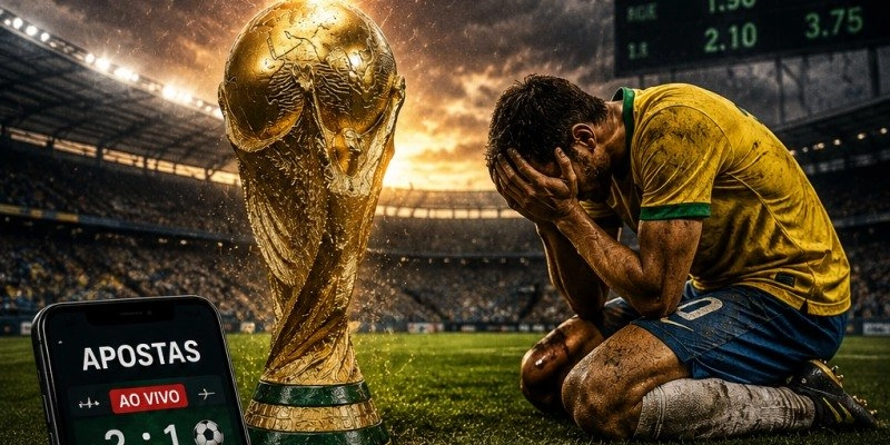 Apostas e prostrados: a chance do raio cair na copa  -  por: Alexandre Lyra*