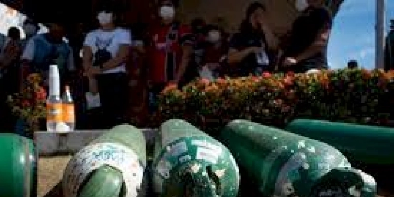 Fornecedora prevê crise nacional de oxigênio se pandemia piorar