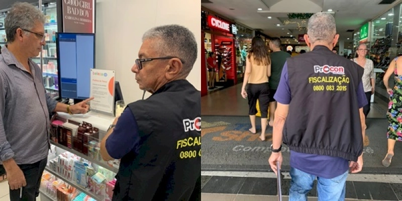 Operação Natal 2022 do Procon-JP notifica 19 lojas do comércio central e de shoppings