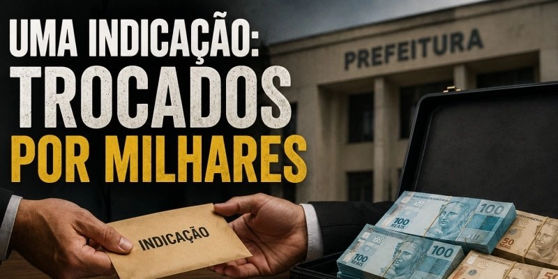 Uma indicação: trocados por milhares​​​       por: Alexandre Lyra*
