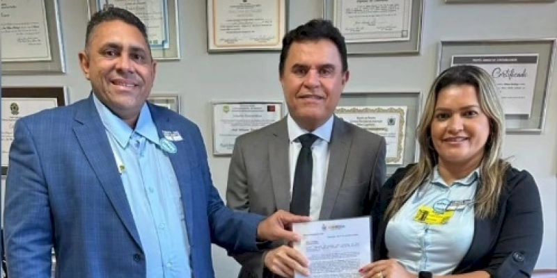 João Neto se reúne com Wilson Santiago e solicita emenda para a construção da base do SAMU em Aparecida 