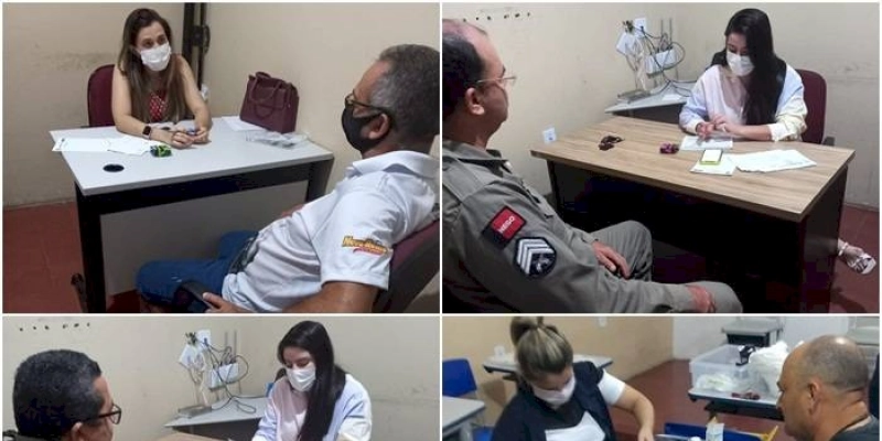 Em parceria, Polícia Militar e Secretaria de Saúde de Sousa realizam manhã de ações na sede do 14º BPM