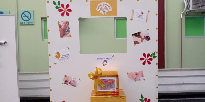 Hospital de Trauma de João Pessoa arrecada recipientes para doação de leite materno