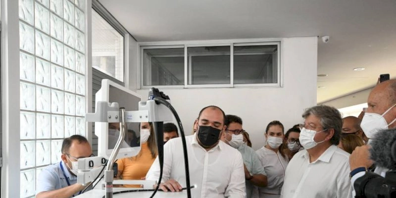 Azevêdo entrega ambulatório de Saúde Integral e inspeciona instalações do Centro de Hemodinâmica e de tomógrafo no Trauma de CG