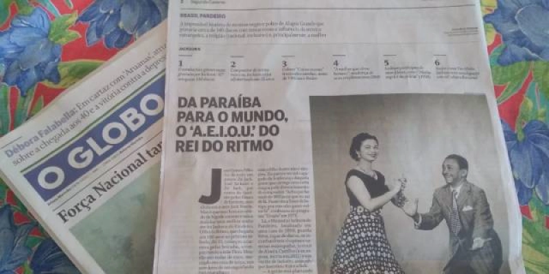 Jackson do Pandeiro é enaltecido o seu legado em reportagem produzida pelo Jornal O Globo