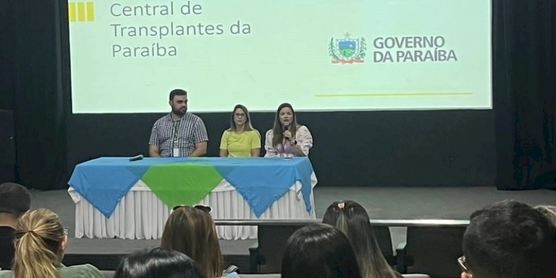 Central Estadual de Transplantes promove ação de incentivo à doação de órgãos e tecidos, em Sousa 