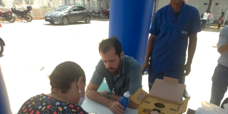 Prefeitura de João Pessoa realiza ação de saúde para colaboradores de empresa de transporte público