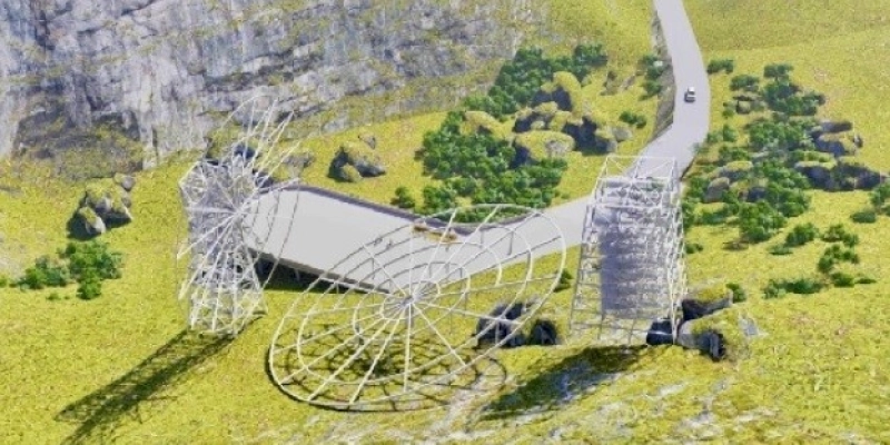 Radiotelescópio Bingo de R$ 30 milhões estar sendo instalado no Aguiar no Sertão da Paraíba 