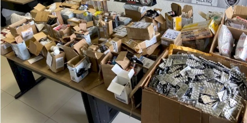 Cerca de 26 mil comprimidos de artane são apreendidos na Paraíba