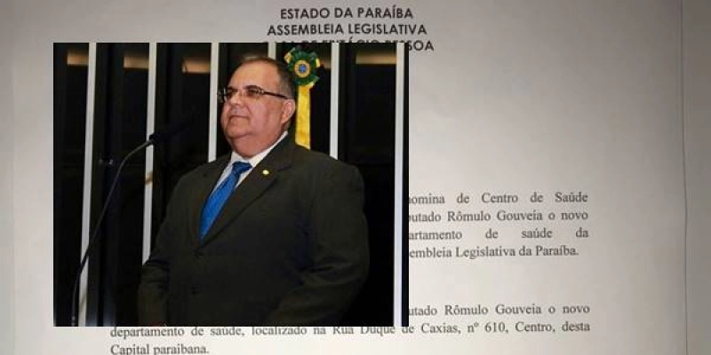 Novo Centro de Saúde da Assembleia vai se chamar Rômulo Gouveia