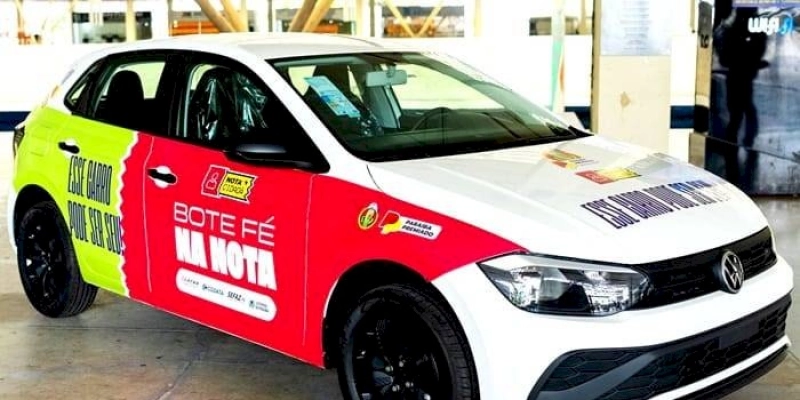 Nota Cidadã: compras com CPF concorrem a R$ 100 mil em dinheiro e um carro novo