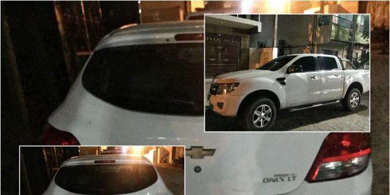 PRF recupera dois carros roubados quando atendia acidente na Divisa PB/PE
