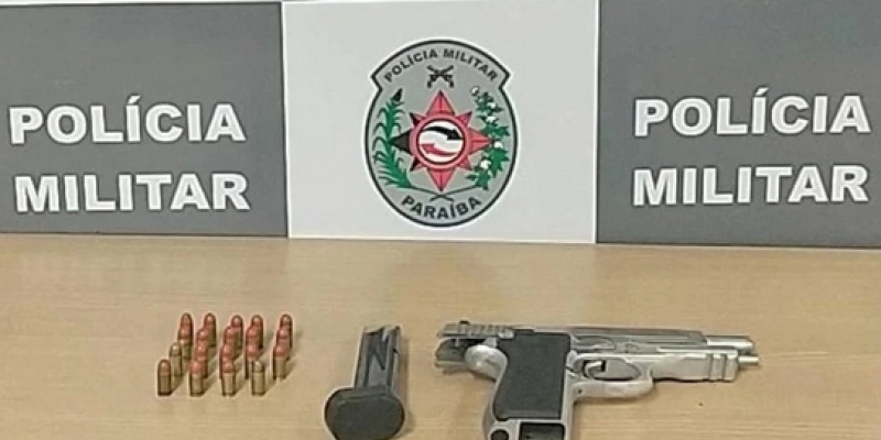 Mais um condutor é preso por porte ilegal de arma de fogo, na Paraíba