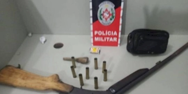 Arma de fogo é apreendida após ocorrência de perturbação de sossego; veja 
