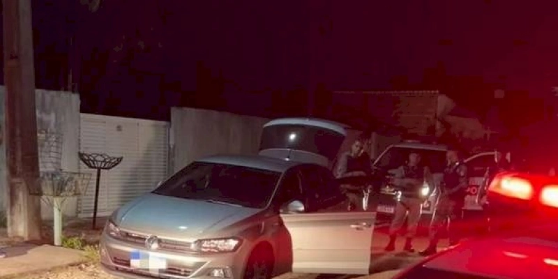 Polícia Militar age rápido e recupera carro logo após ser roubado