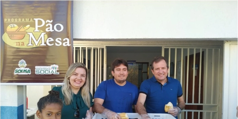 Bairro Projeto Mariz é contemplado com expansão do Programa Pão na Mesa da Prefeitura de Sousa