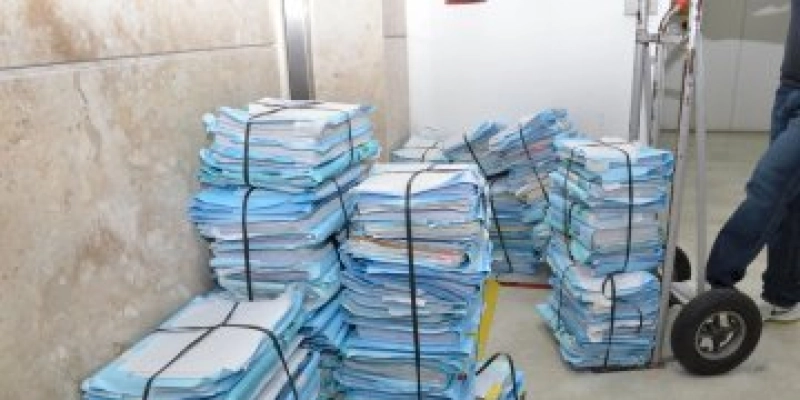 Comarca de Sousa inicia descarte de dois mil processos físicos já digitalizados