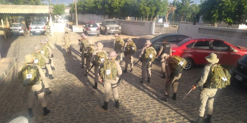 Policiais do 6º BPM realizam capacitação para atuar no patrulhamento rural; Veja