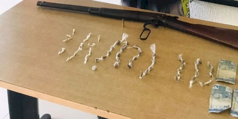 Polícia Militar prende suspeito de tráfico de drogas na PB