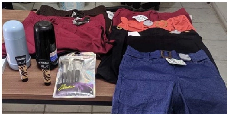 Polícia prende mulher suspeitas de furtos á estabelecimentos comerciais 