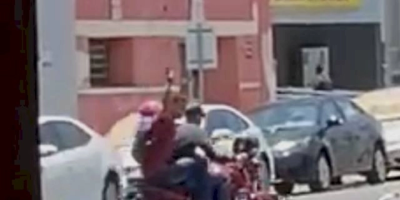 Bandidos efetuam disparos de arma de fogo durante assalto a Casa Lotérica no Centro de Sousa; Imagem 