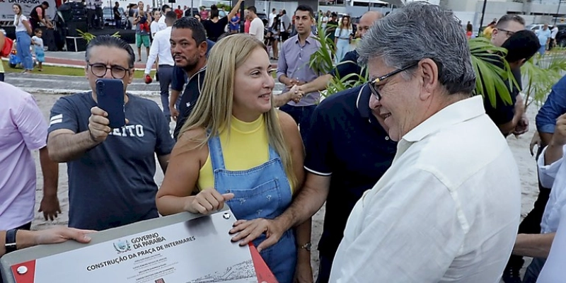 João Azevêdo inaugura Praça e cria novo espaço para práticas esportivas e lazer em Intermares