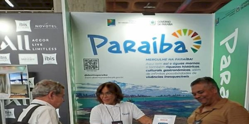 Destino Paraíba é destaque em evento com mais de três mil participantes em Belo Horizonte