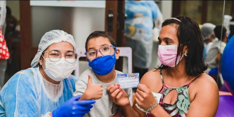 Campina Grande é a primeira cidade da Paraíba a vacinar crianças contra Covid-19