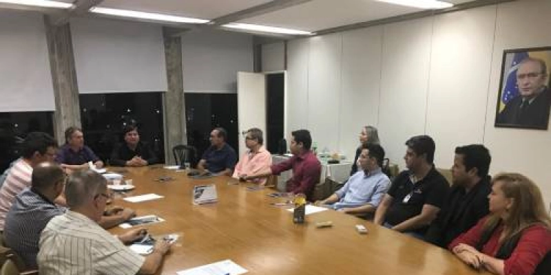 Durante reunião com Sinduscon-PB, presidente do Creci-PB viabiliza ações conjuntas