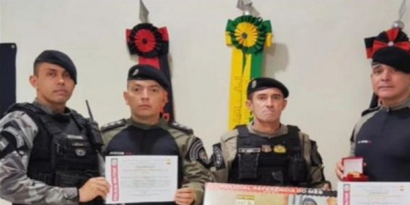 14º Batalhão reconhece os policiais referência do mês de maio
