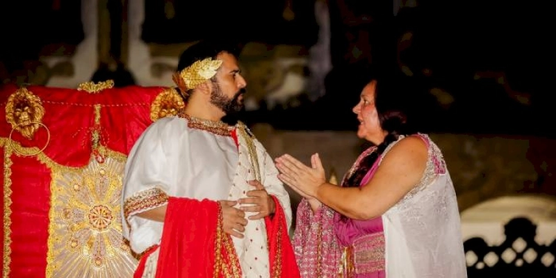 Elenco realiza último ensaio para encenação da Paixão de Cristo