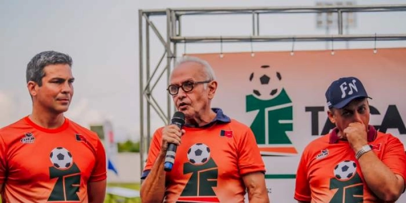 Cícero Lucena reafirma compromisso com o esporte durante lançamento da Taça das Favelas de João Pessoa